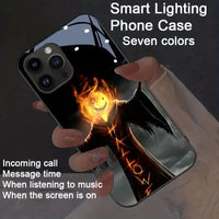 Glowing Halloween Theme Smart Voice Controlled Cover (For iPhone) - Bear Hugs