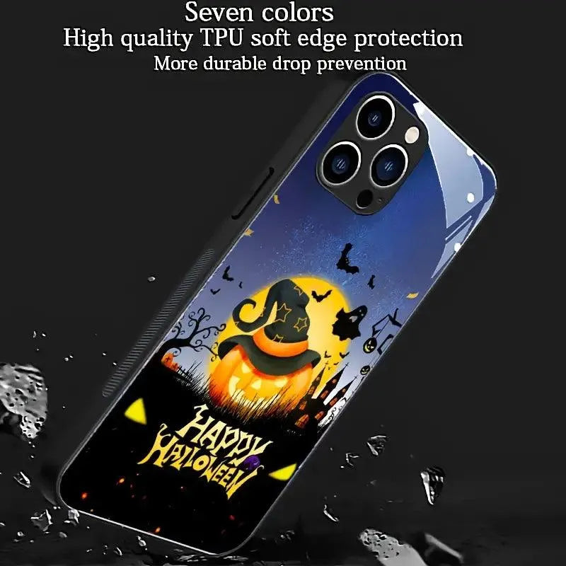 Glowing Halloween Theme Smart Voice Controlled Cover (For iPhone) - Bear Hugs