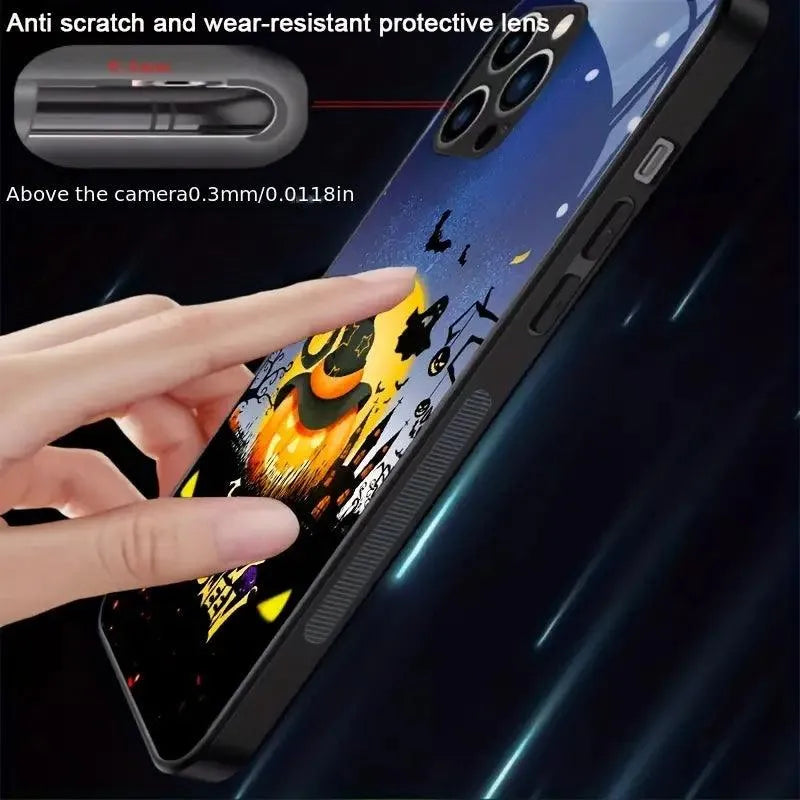 Glowing Halloween Theme Smart Voice Controlled Cover (For Samsung) - Bear Hugs