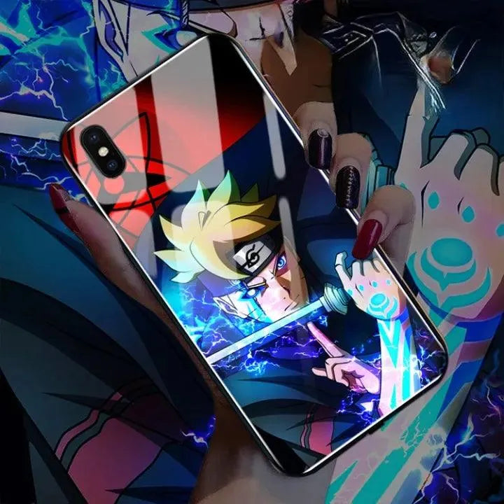 Glowing Naruto Flashing Smart LED Cover (For iPhone) - Bear Hugs