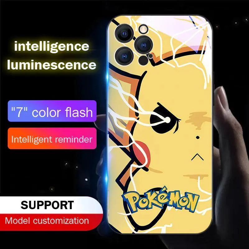 Glowing Pokemon Voice Controlled Smart LED Cover (For Samsung) - Bear Hugs