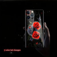 Glowing Rose Smart Voice Controlled Cover (For iPhone) - Bear Hugs