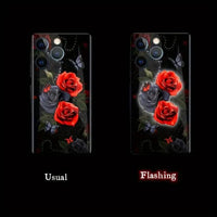 Glowing Rose Smart Voice Controlled Cover (For iPhone) - Bear Hugs