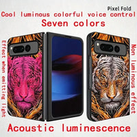 Glowing Tiger LED Smart Voice Controlled Cover (For iPhone) - Bear Hugs