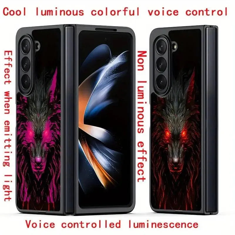 Glowing Wolf Smart Voice Controlled Cover (For iPhone) - Bear Hugs