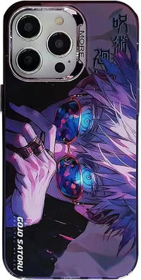 Gojo Satoru Glow Blue Eyes (For iPhone) - Bear Hugs