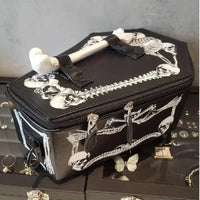 Gothic Coffin Shaped Bag - Bear Hugs