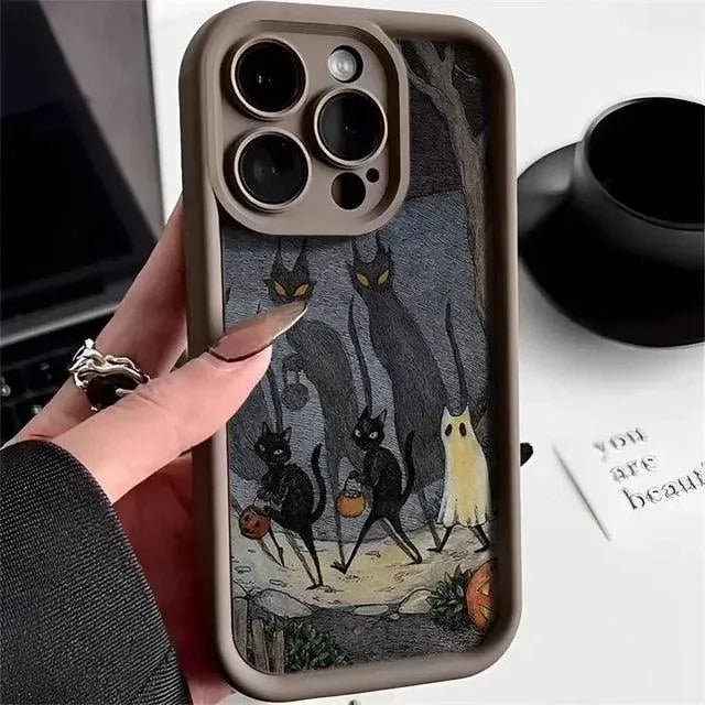 Gothic Dark Art Phone Case (For iPhones) - Bear Hugs