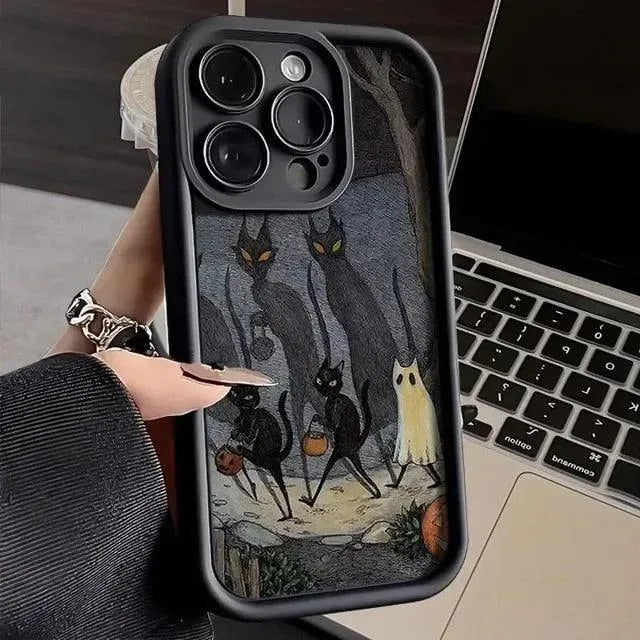 Gothic Dark Art Phone Case (For iPhones) - Bear Hugs