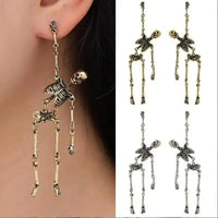 Gothic Punk Skeleton Earrings - Bear Hugs