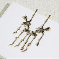 Gothic Punk Skeleton Earrings - Bear Hugs