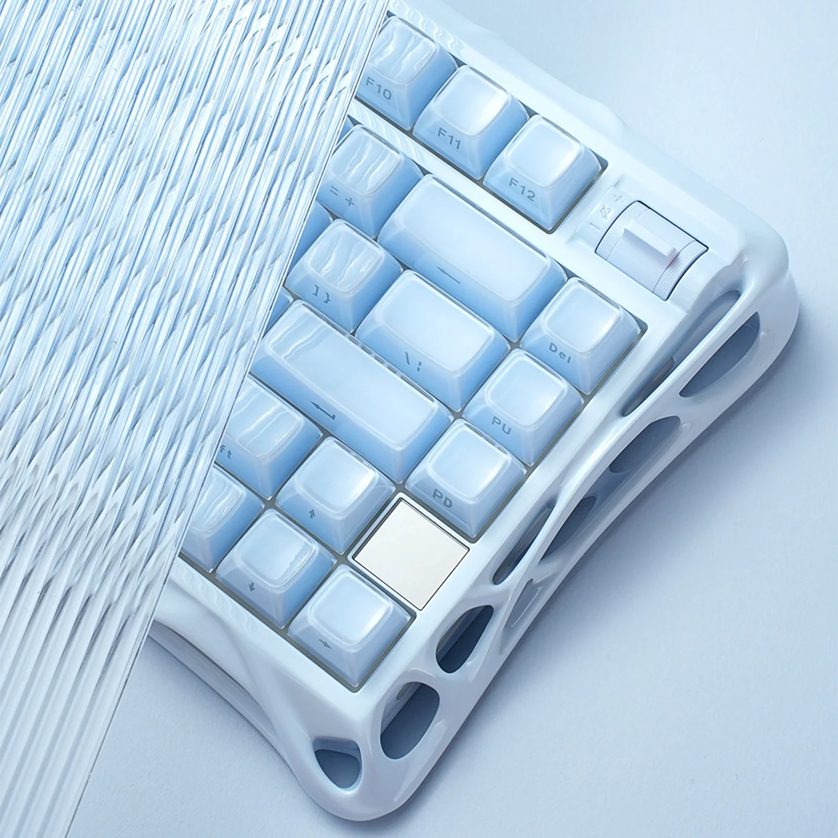Gravastar Mercury K1 Ice Blue Keyboard