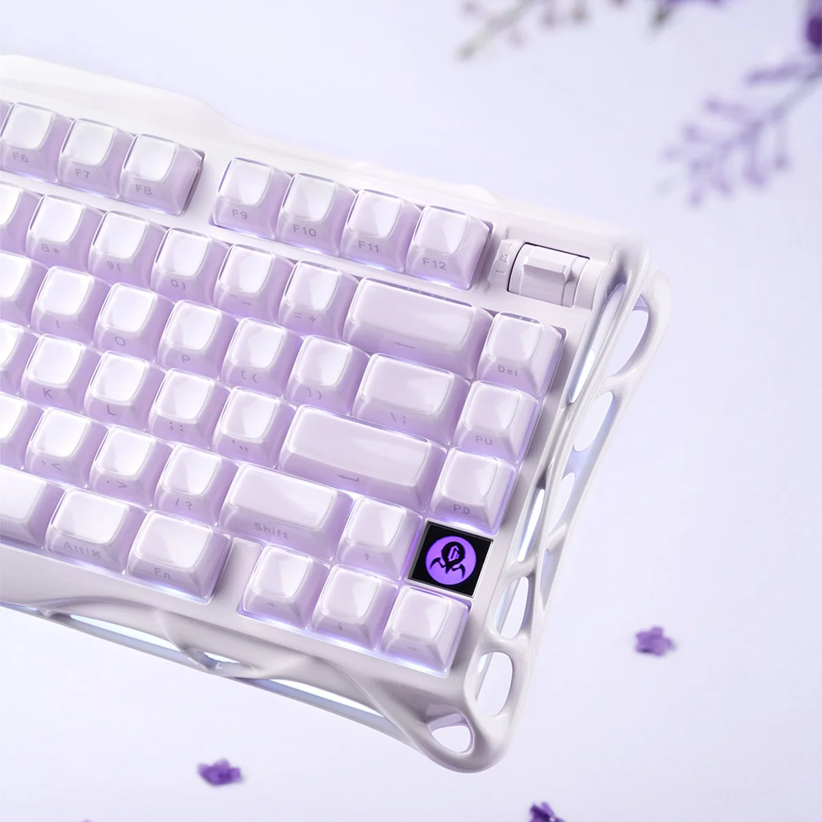 Gravastar Mercury K1 Lavender Purple Keyboard