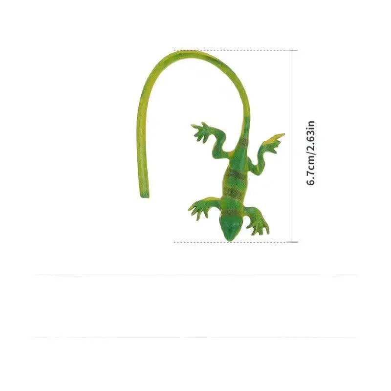 Green Lizard Shaped Ear Clip - Bear Hugs