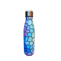 Grid Pattern Cola Metal Water Bottle (500 ml) - Bear Hugs