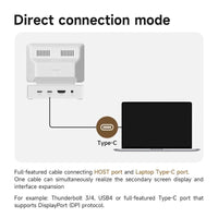 Hagibis 3.5-inch IPS Mini Desktop Screen - Bear Hugs