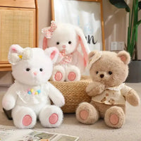 Handmade Premium Baby Animals Plushie - Bear Hugs