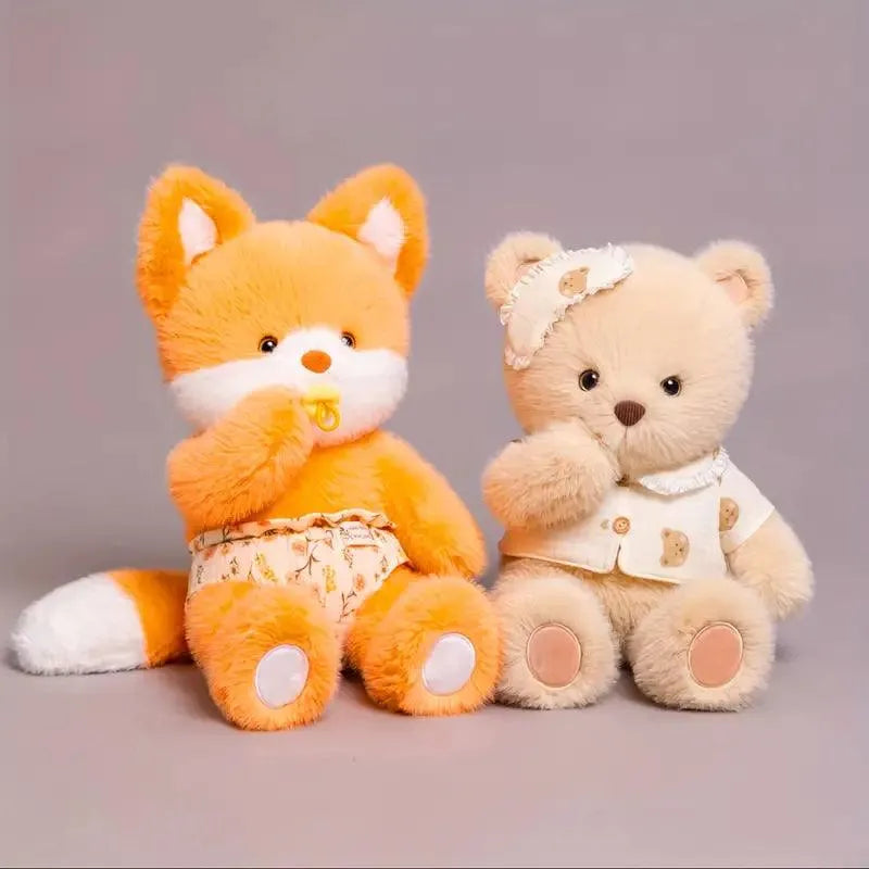 Handmade Premium Baby Animals Plushie - Bear Hugs