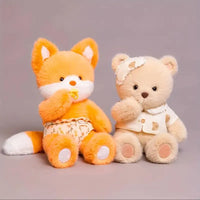 Handmade Premium Baby Animals Plushie - Bear Hugs