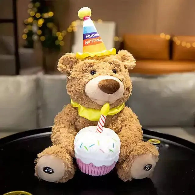 Happy Birthday Singing Bear - Bear Hugs