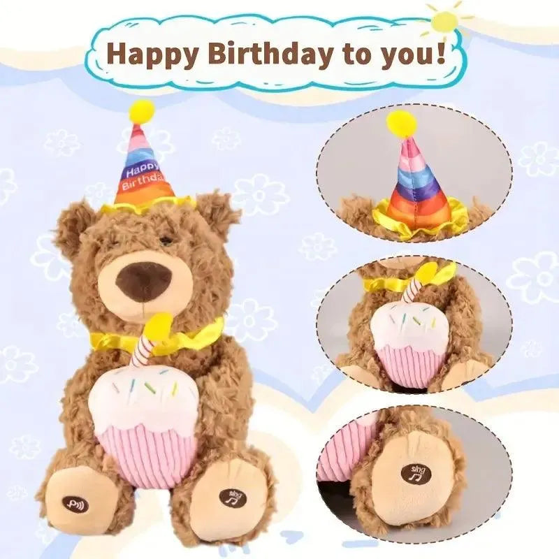 Happy Birthday Singing Bear - Bear Hugs