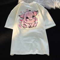 Happy Pig Fluffy Tee - Bear Hugs