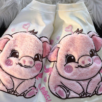 Happy Pig Fluffy Tee - Bear Hugs