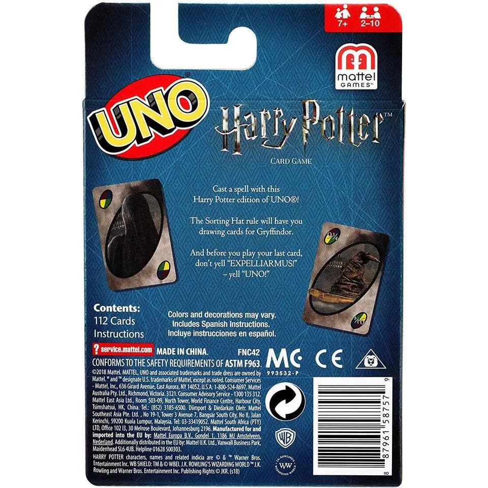 Harry Potter UNO Card Game - Bear Hugs