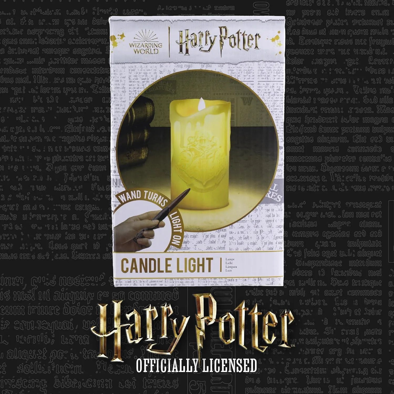 Harry Potter Wand Controlled Candle Night Light - Bear Hugs