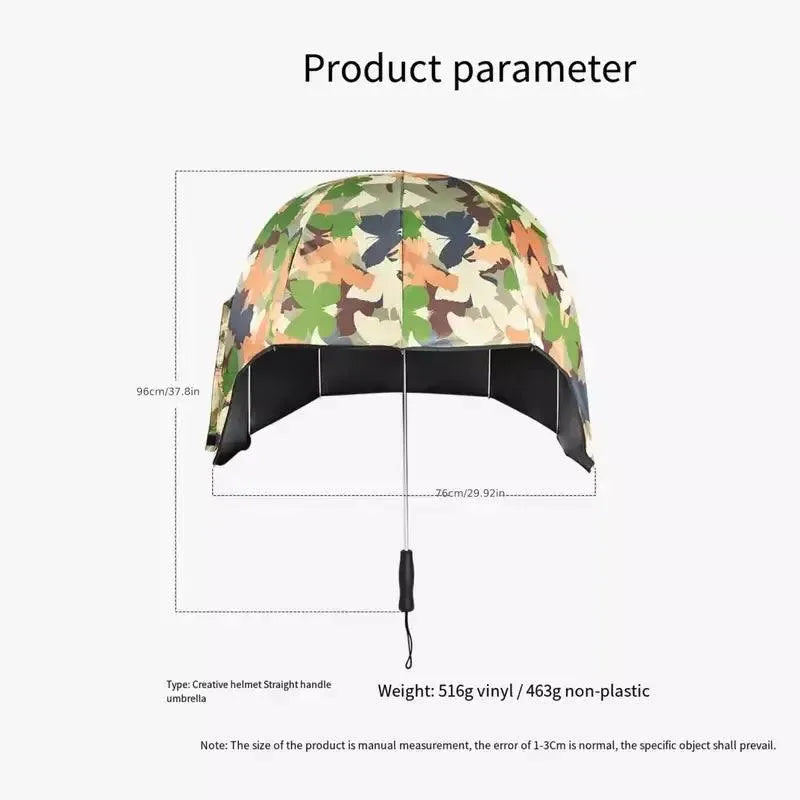 HeadGuard 360 Novelty Helmet Shaped Umbrella - Bear Hugs