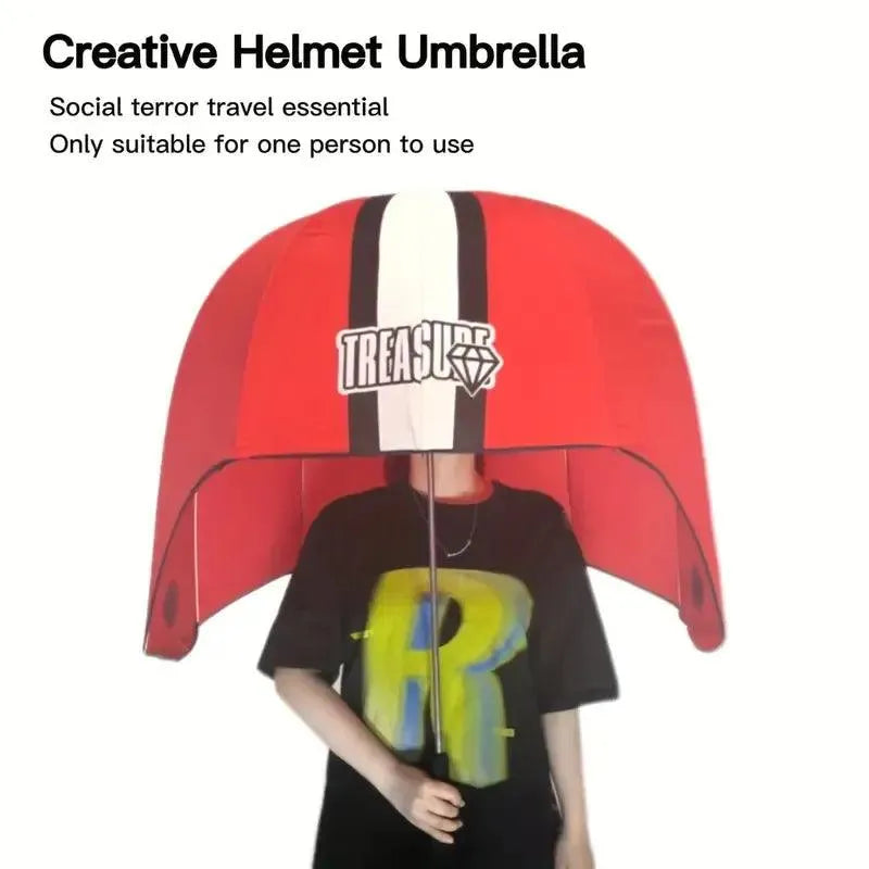 HeadGuard 360 Novelty Helmet Shaped Umbrella - Bear Hugs