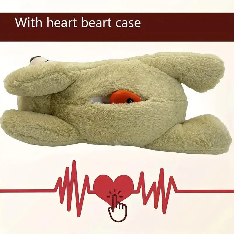 Heartbeat Sounds Bear and Puppy Plushie - Bear Hugs