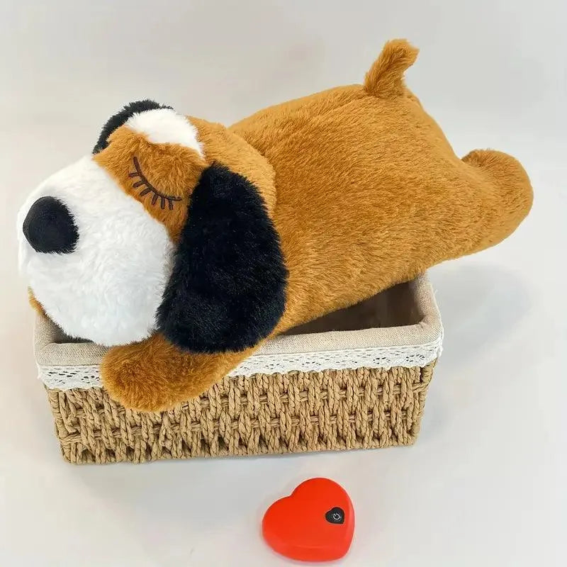 Heartbeat Sounds Bear and Puppy Plushie - Bear Hugs