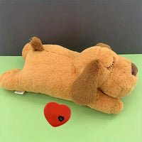 Heartbeat Sounds Bear and Puppy Plushie - Bear Hugs