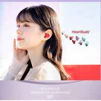 Heartbuds Bluetooth Wireless Heart Shaped Earphones - Bear Hugs