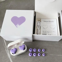 Heartbuds Bluetooth Wireless Heart Shaped Earphones - Bear Hugs