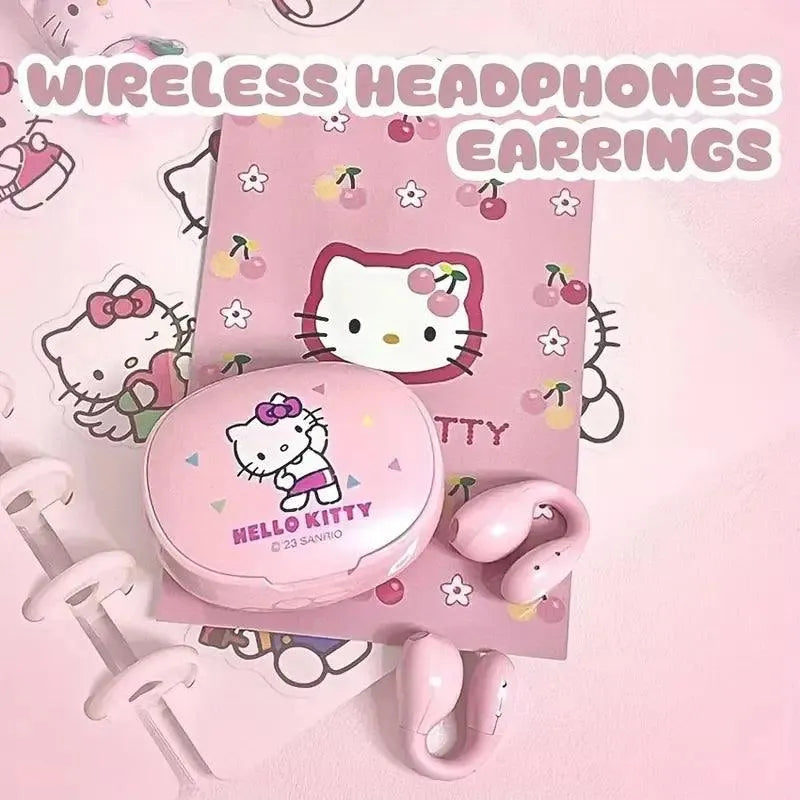 Hello Kitty and Friends Clip-on Wireless Earphones - Bear Hugs