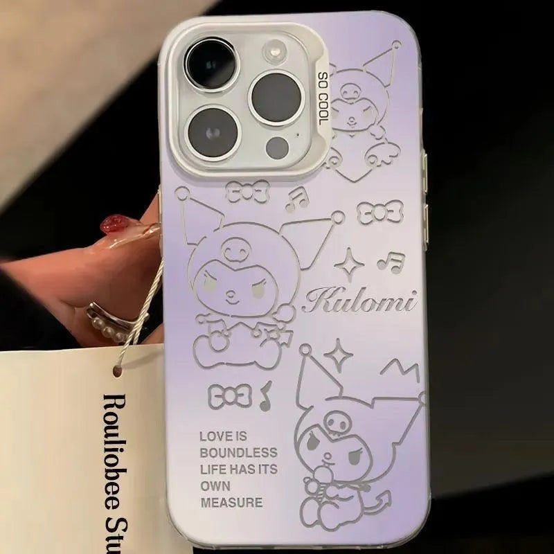 Hello Kitty and Kuromi Vibe Phone Case (For iPhones) - Bear Hugs