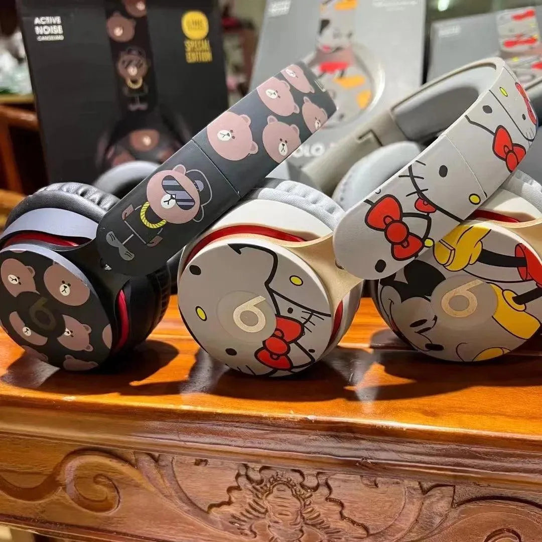 Hello Kitty and Mickey Solo Pro Wireless Headphones - Bear Hugs