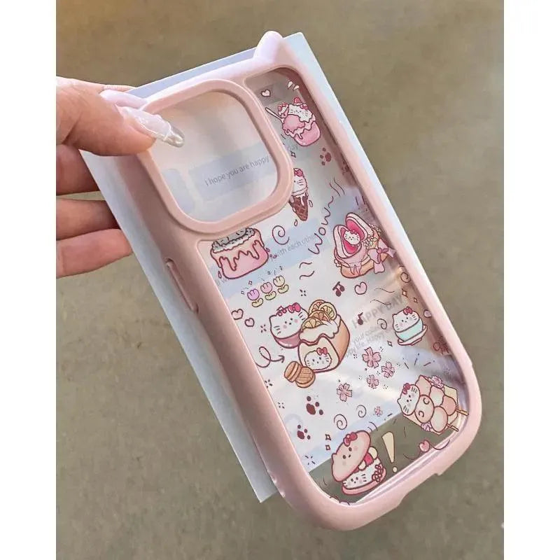 Hello Kitty Cat Ears Phone Case (For iPhones) - Bear Hugs