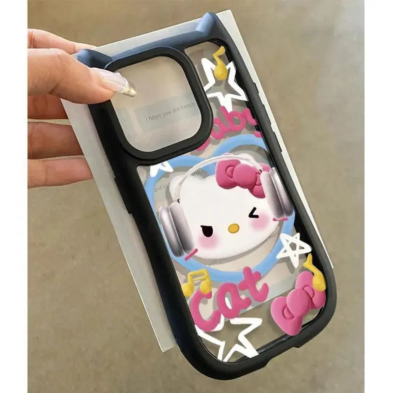 Hello Kitty Cat Ears Phone Case (For iPhones) - Bear Hugs