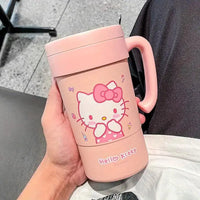 Hello Kitty Insulated Thermos With Straw (580 ml) - Bear Hugs