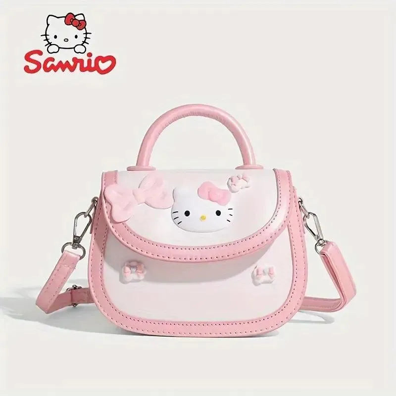 Hello Kitty Pink and White Saddle Bag - Bear Hugs