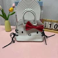 Hello Kitty Pink and White Saddle Bag - Bear Hugs