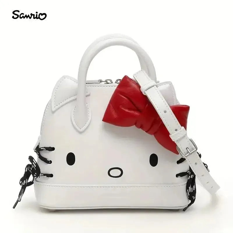 Hello Kitty Pink and White Saddle Bag - Bear Hugs