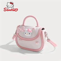 Hello Kitty Pink and White Saddle Bag - Bear Hugs