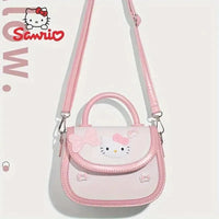 Hello Kitty Pink and White Saddle Bag - Bear Hugs