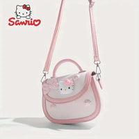 Hello Kitty Pink and White Saddle Bag - Bear Hugs