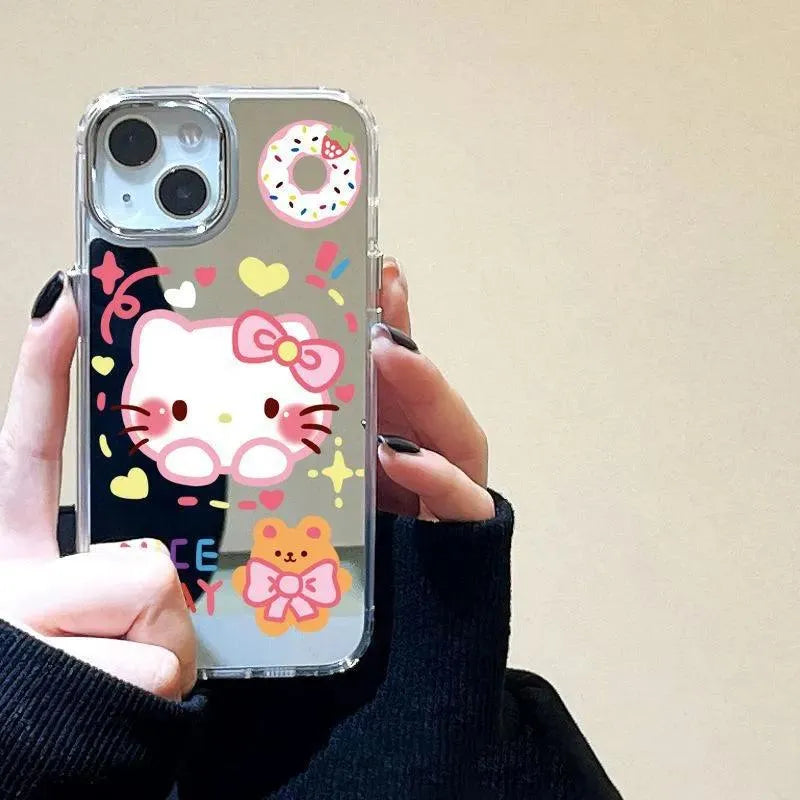 Hello Kitty Pochacco Mirror Case (For iPhones) - Bear Hugs