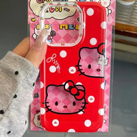 Hello Kitty Polka Dot Phone Case (For iPhones) - Bear Hugs